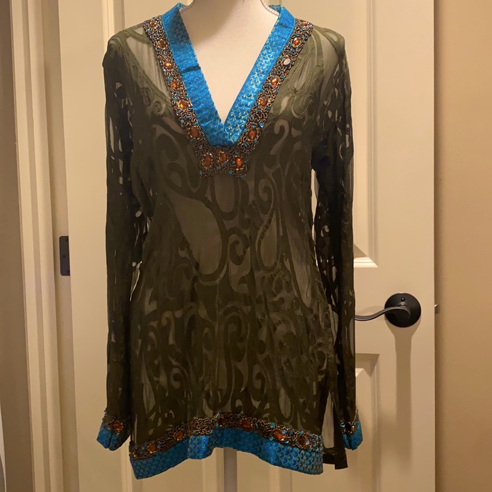 ONE OF A KIND Handmade Tunic By Déjà Vu